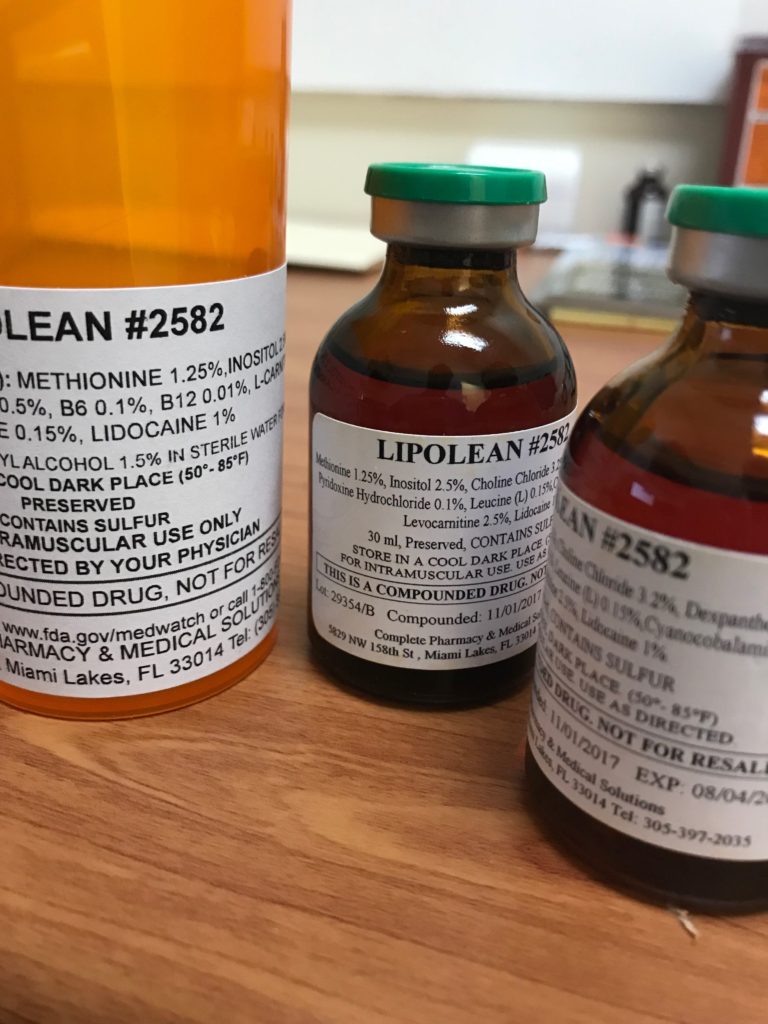 Lipotropic or Lipolean injections are fat burning injections.